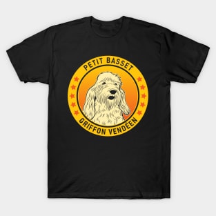 Petit Basset Griffon Vendeen Dog Portrait T-Shirt